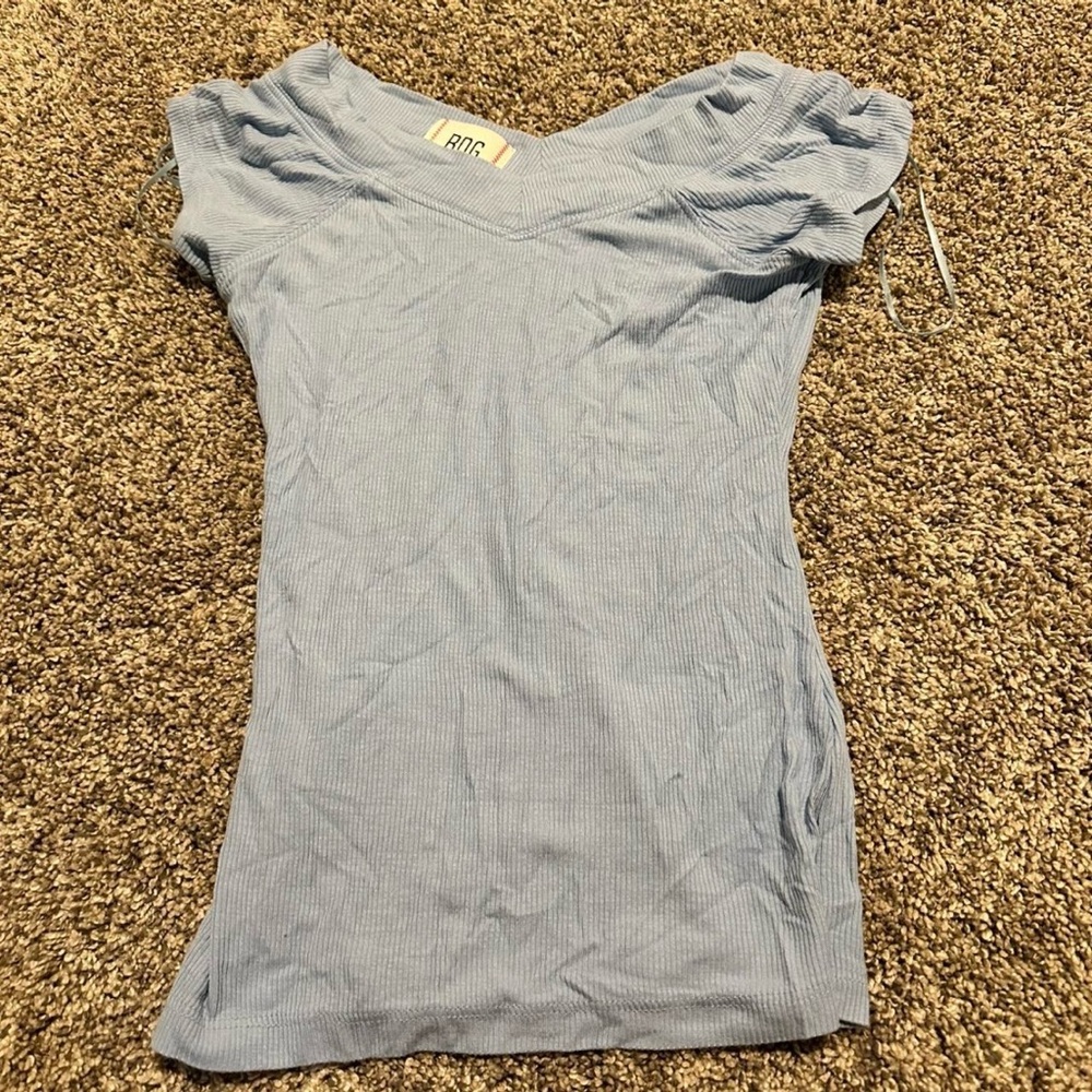 BDG Soft Blue Short Sleeve Tee